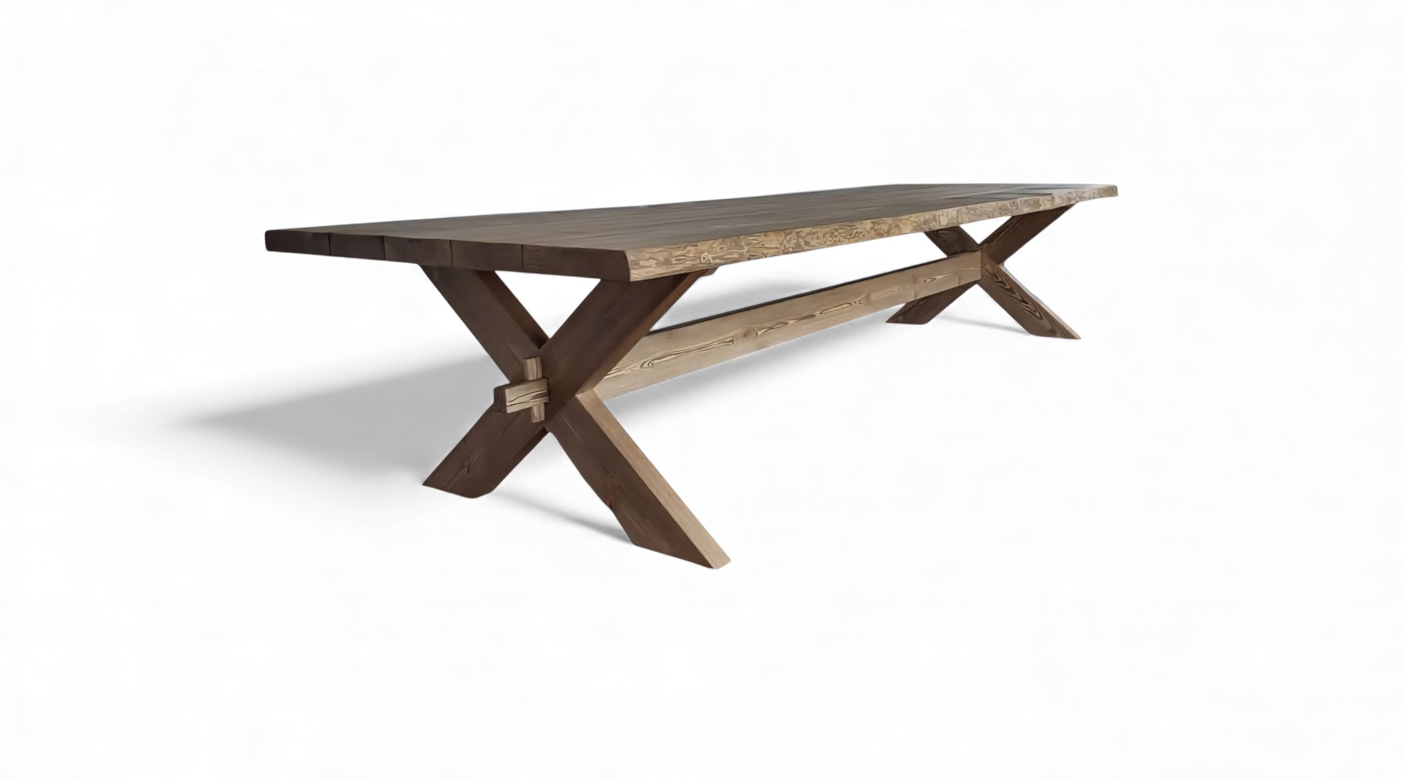 Rektangulärt matbord Hunnebostrand handgjort av Nordanlids Rustik