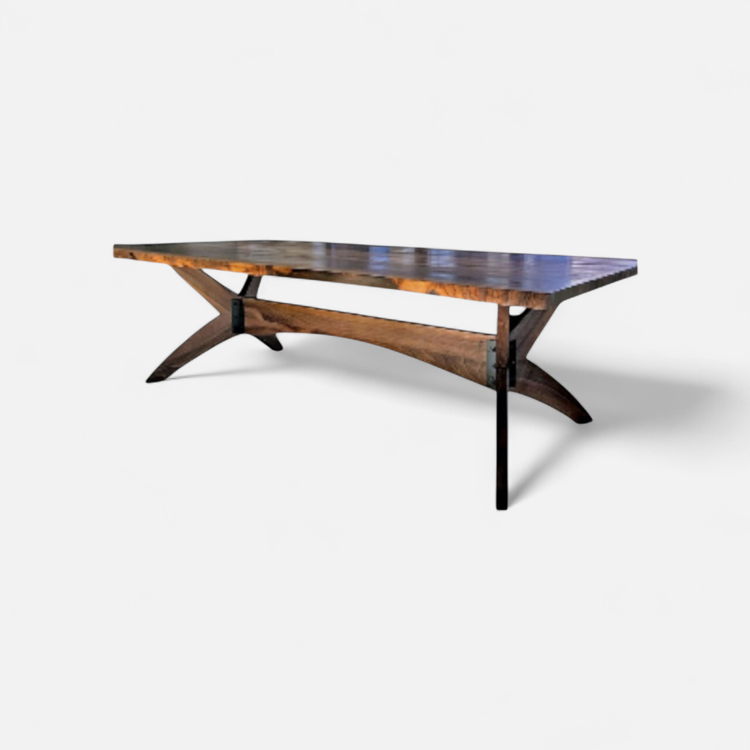 Rektangulärt matbord Himmelfjäll handgjort av Nordanlids Rustik